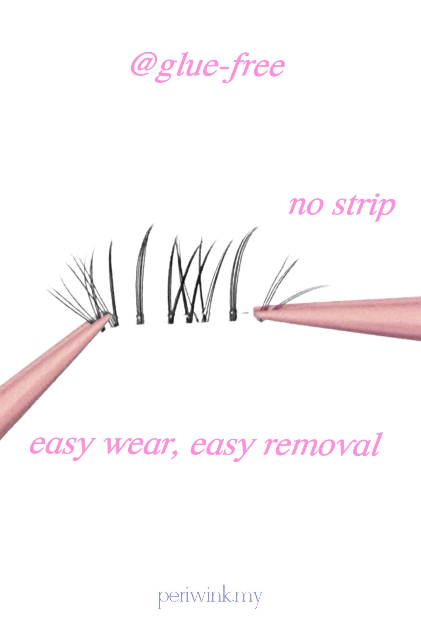 Bloom Petal Natural Glue-Free Eyelash